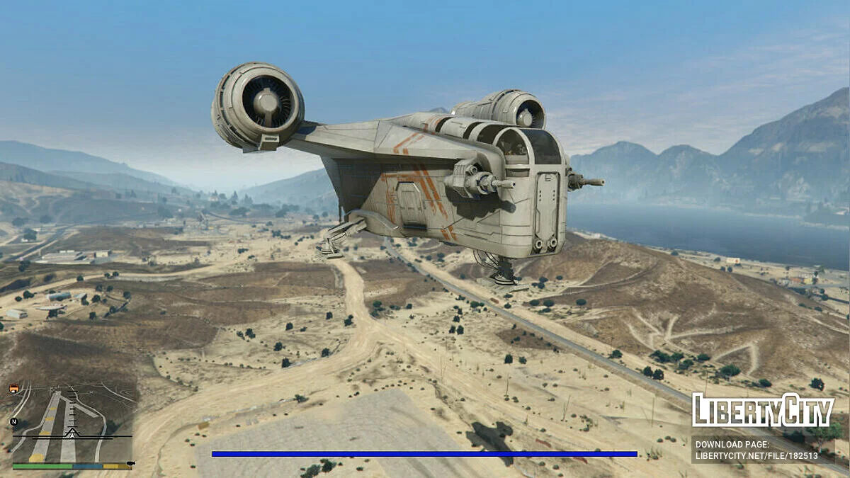 Razorcrest de Star Wars [Add-On] 0.5 / GTA 5