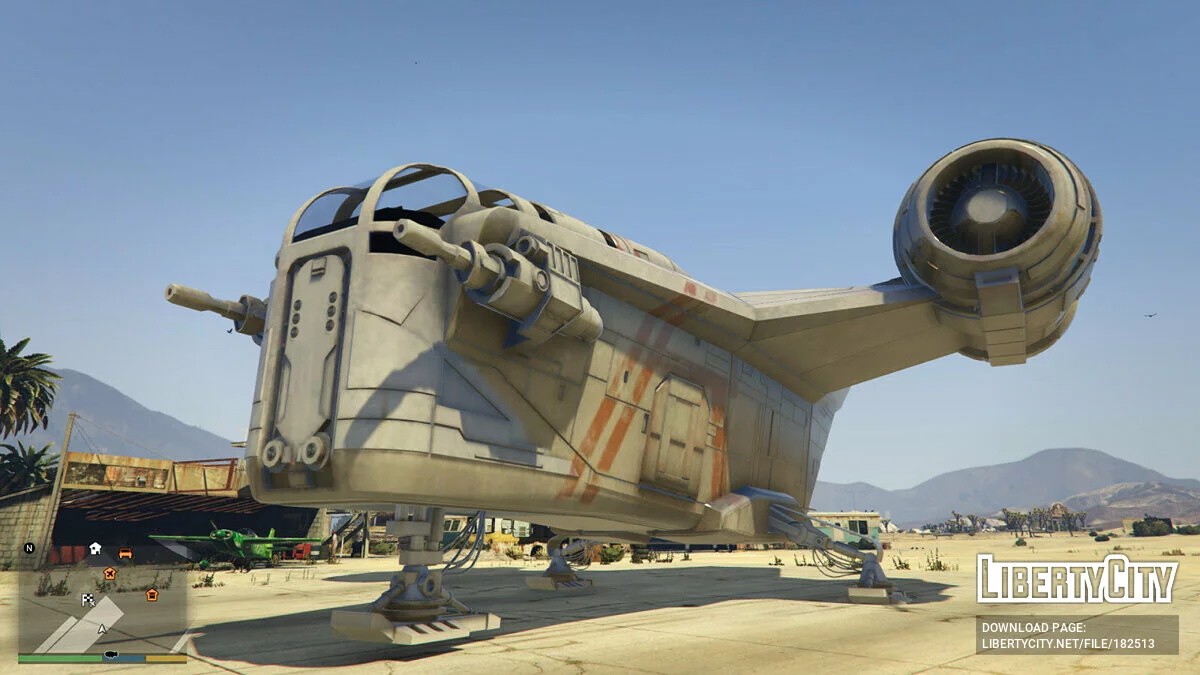 Razorcrest de Star Wars [Add-On] 0.5 / GTA 5
