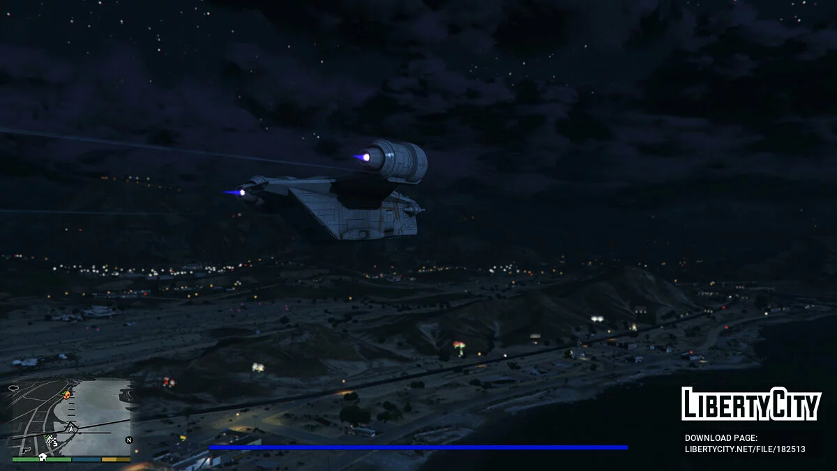 Razorcrest de Star Wars [Add-On] 0.5 / GTA 5