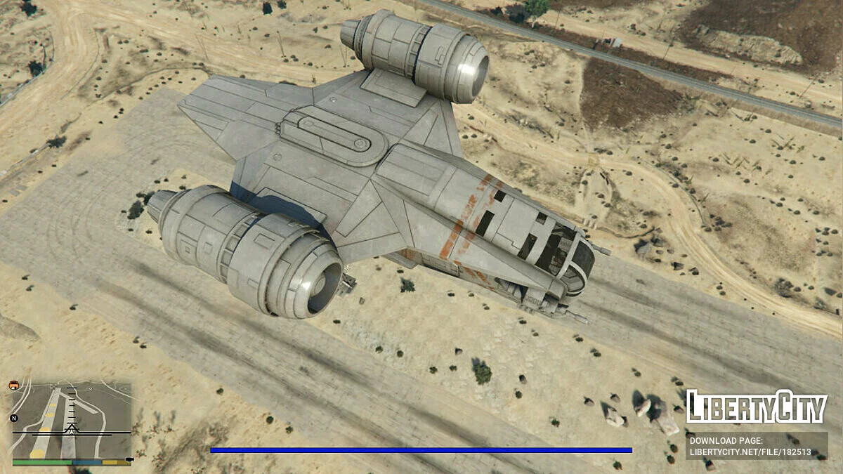 Razorcrest de Star Wars [Add-On] 0.5 / GTA 5