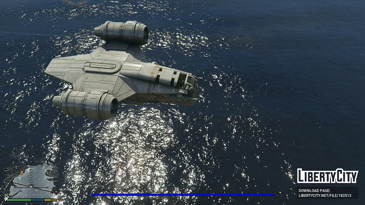 Razorcrest de Star Wars [Add-On] 0.5 / GTA 5