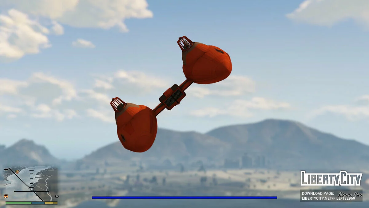 Star Wars Twin Pod Cloud Car [Add-On] 0.1 / GTA 5