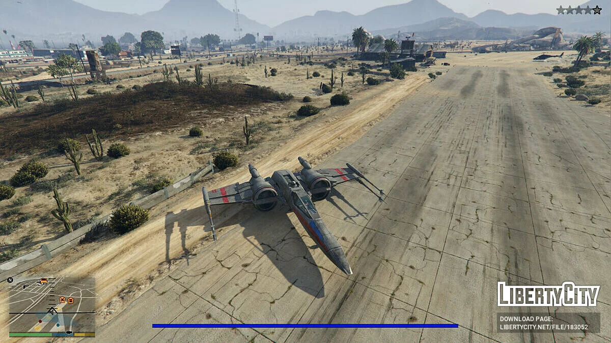 星球大战 X 翼 T-70 [附加组件] 0.1 / GTA 5