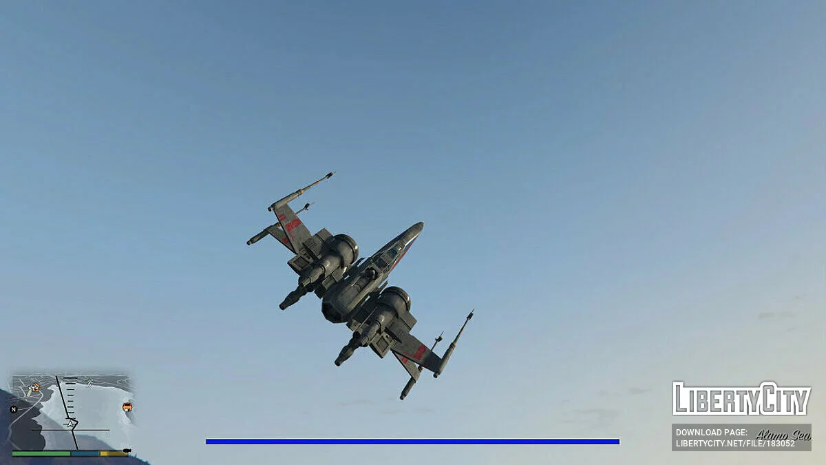 星球大战 X 翼 T-70 [附加组件] 0.1 / GTA 5