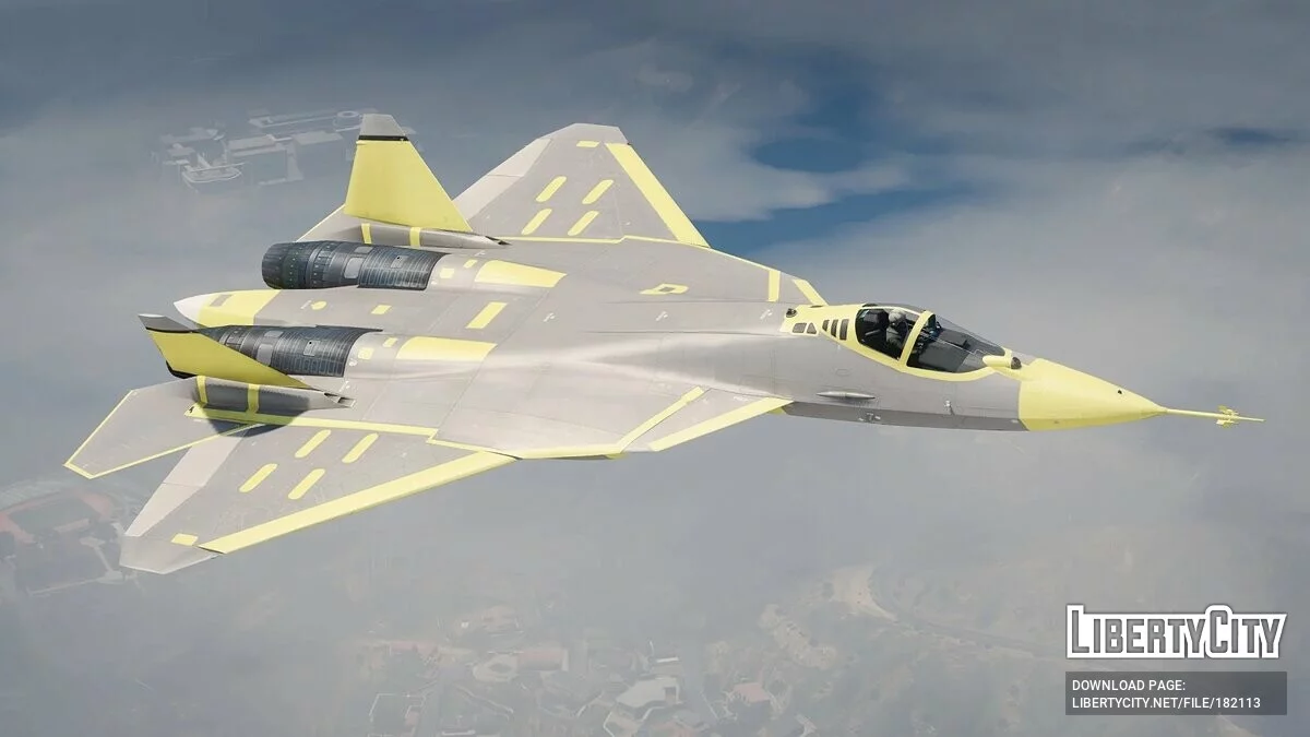 Su-57 Felon / T-50 PAK FA [Add-On] 1.0 / GTA 5