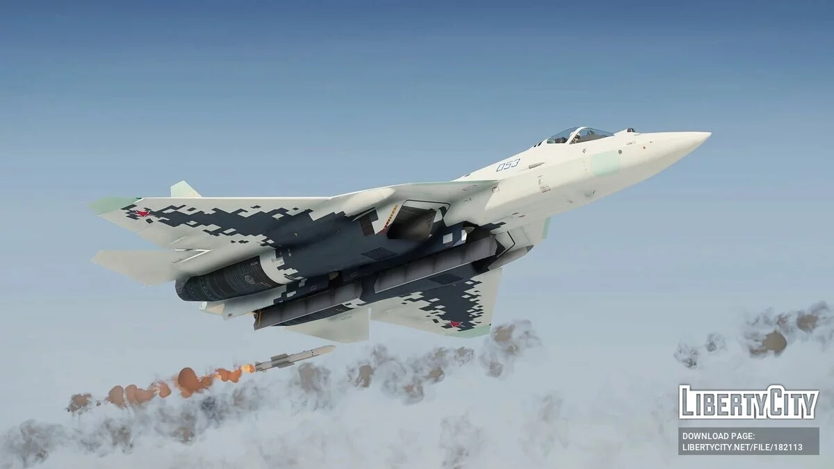 Su-57 Felon / T-50 PAK FA [Add-On] 1.0 / GTA 5