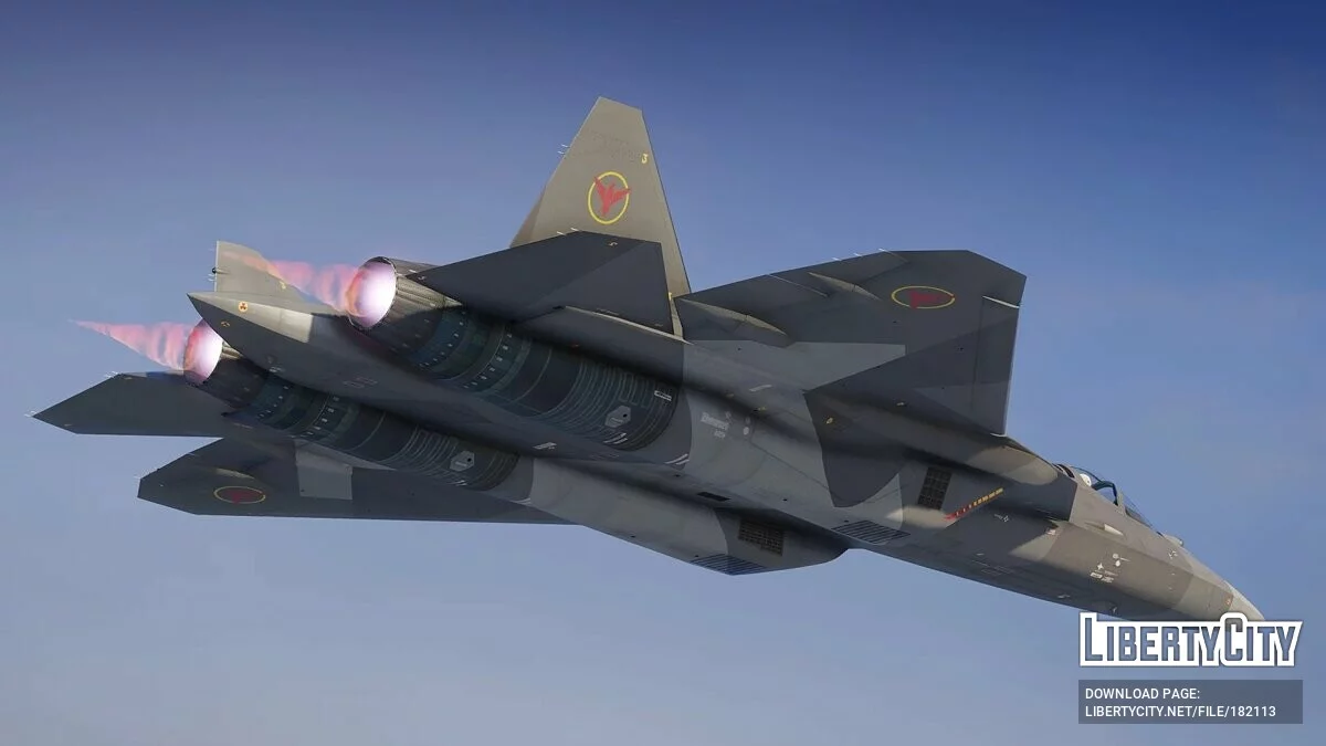 Su-57 Felon / T-50 PAK FA [Add-On] 1.0 / GTA 5