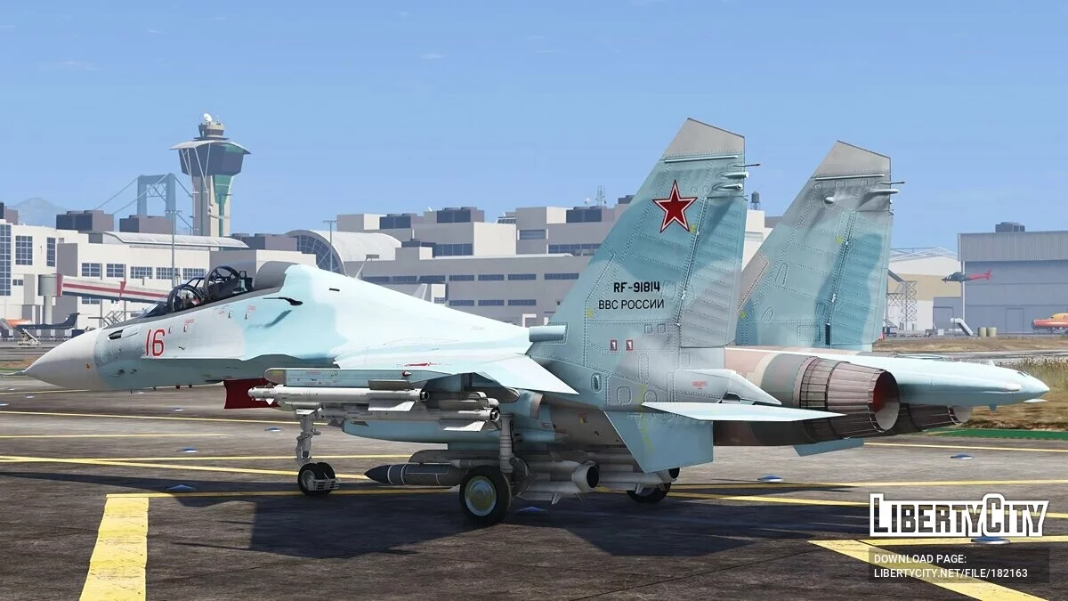 Sukhoi Su-30SM Flanker-H [Add-On] 1.0 / GTA 5