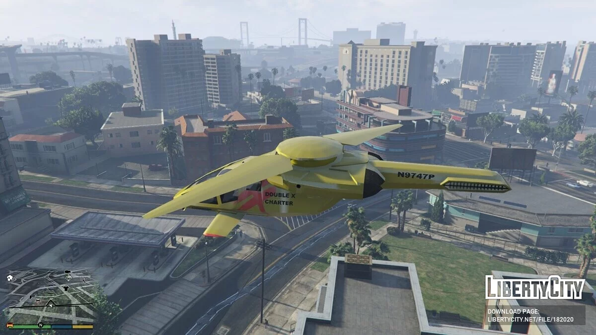 Whisper Craft aus dem Film „Der 6. Tag“ [Add-On | VehFuncs V] 0.2 / GTA 5