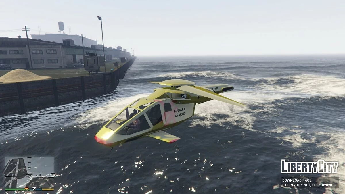 Whisper Craft aus dem Film „Der 6. Tag“ [Add-On | VehFuncs V] 0.2 / GTA 5