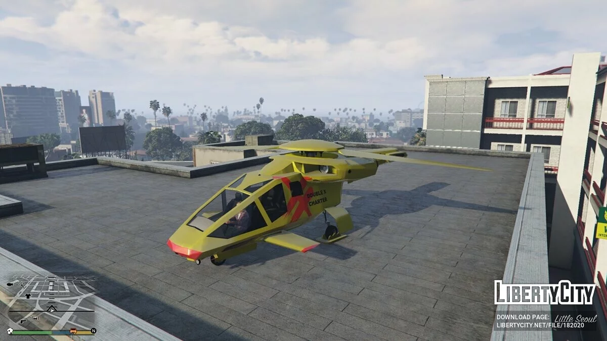 Whisper Craft aus dem Film „Der 6. Tag“ [Add-On | VehFuncs V] 0.2 / GTA 5