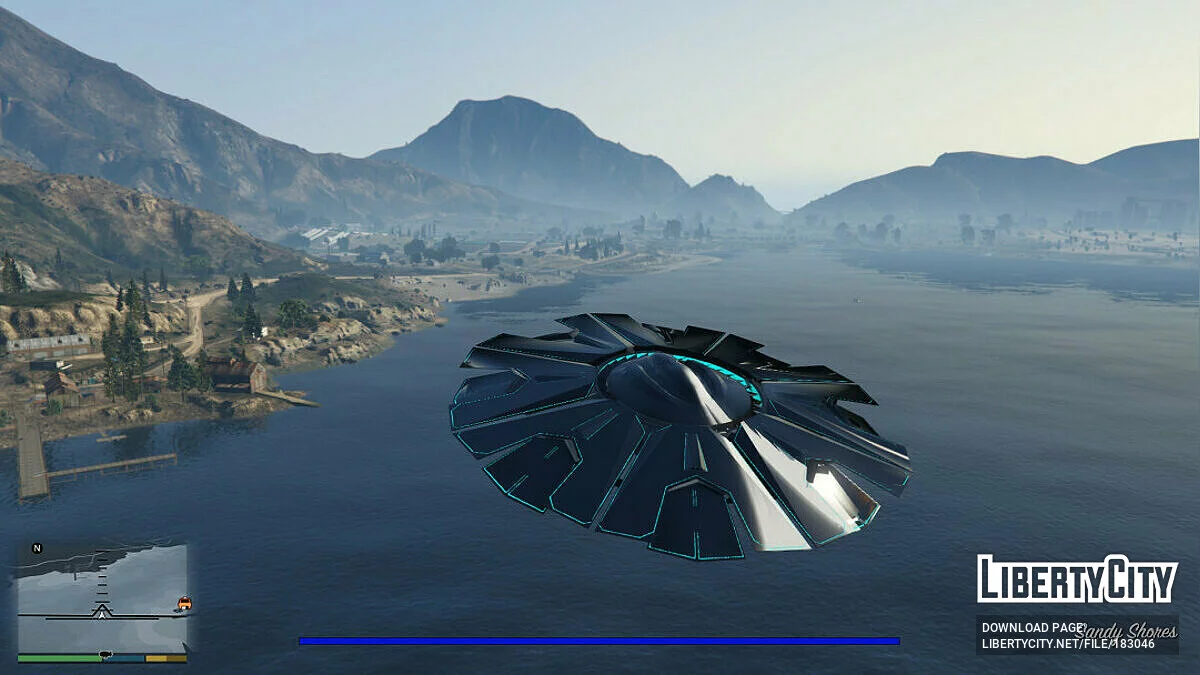 Zancudo Fort UFO [Add-On] 0.1 / GTA 5
