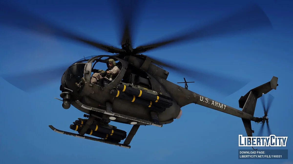 AH-6M Little Bird [Add-On] 1.0 / GTA 5