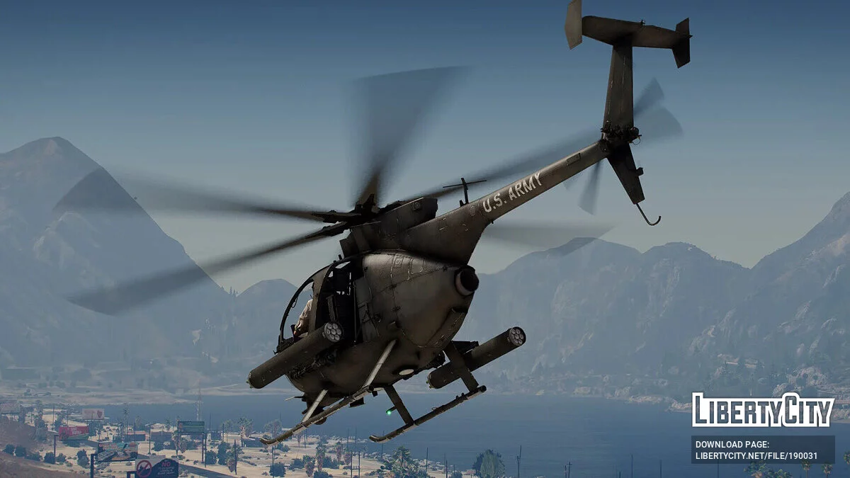 AH-6M Little Bird [Add-On] 1.0 / GTA 5