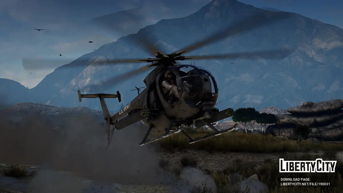 AH-6M Little Bird [Add-On] 1.0 / GTA 5
