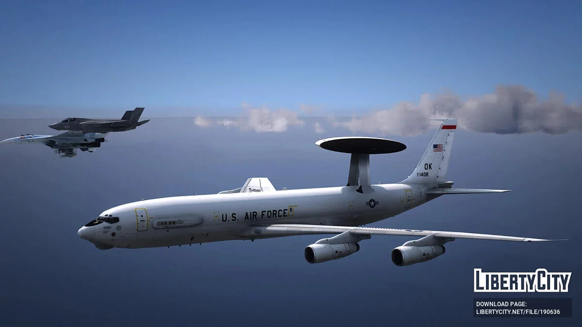 Boeing E-3 Sentry [Add-On] 2.0 / GTA 5