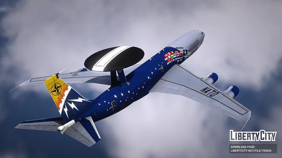 Boeing E-3 Sentry [Add-On] 2.0 / GTA 5
