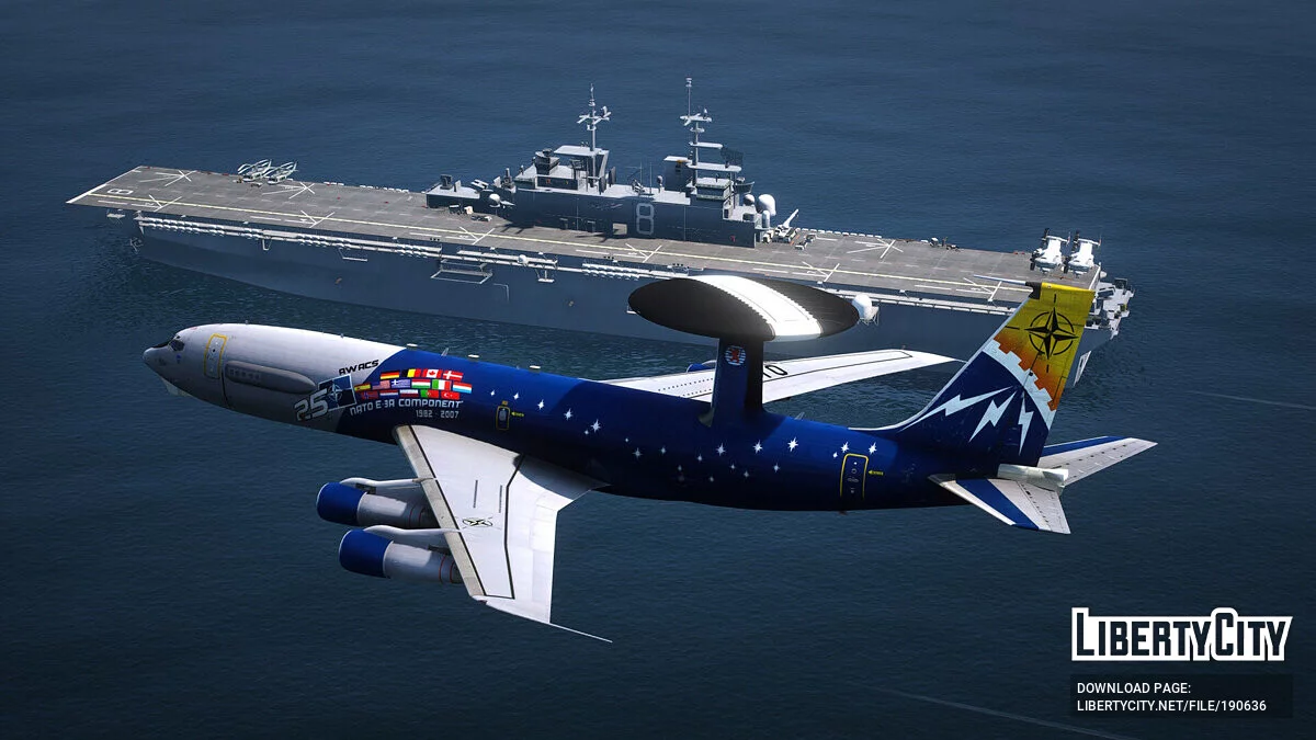 Boeing E-3 Sentry [Add-On] 2.0 / GTA 5