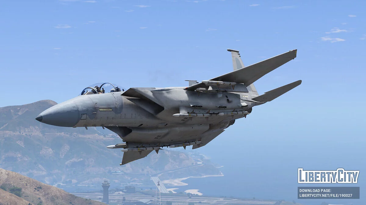 F-15E Strike Eagle [Додаток | Налаштування] 1.2 / GTA 5