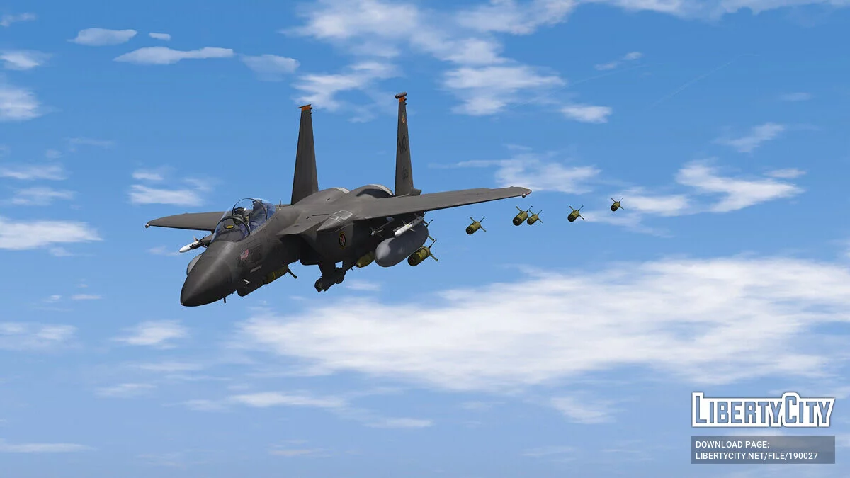 F-15E Strike Eagle [Додаток | Налаштування] 1.2 / GTA 5