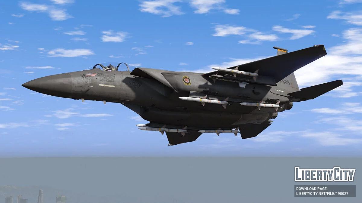 F-15E Strike Eagle [Додаток | Налаштування] 1.2 / GTA 5