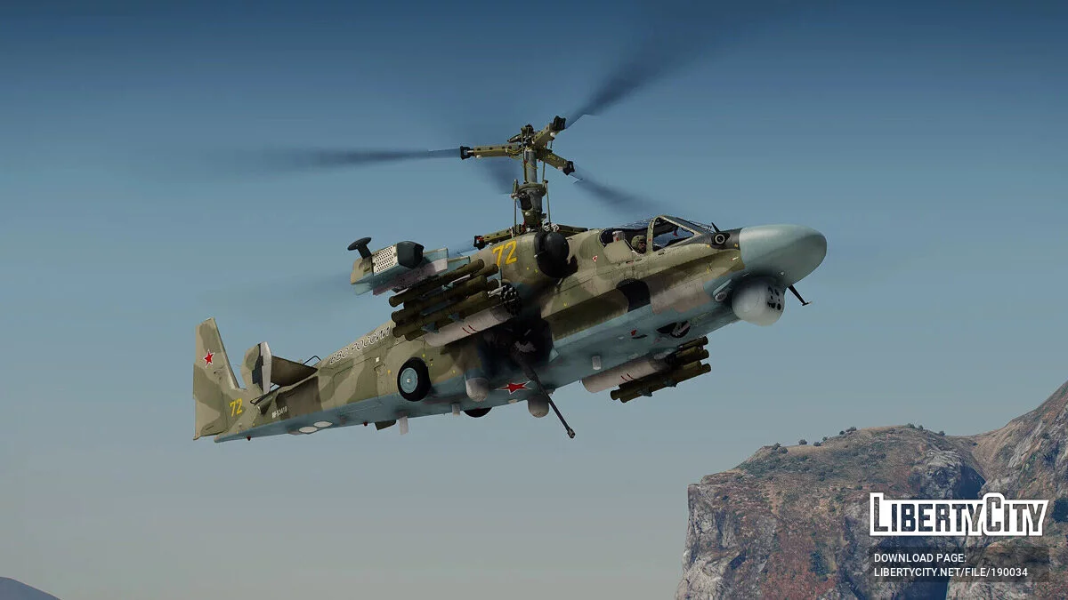 KA-52 Hokum-B [Add-On] 1.0 / GTA 5