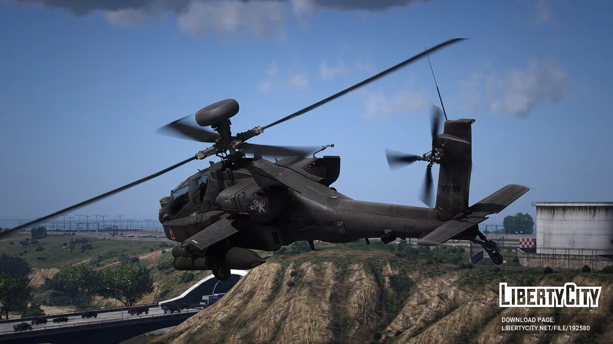 AH-64E Apache Guardian [Add-On | LODs] 1.1 / GTA 5