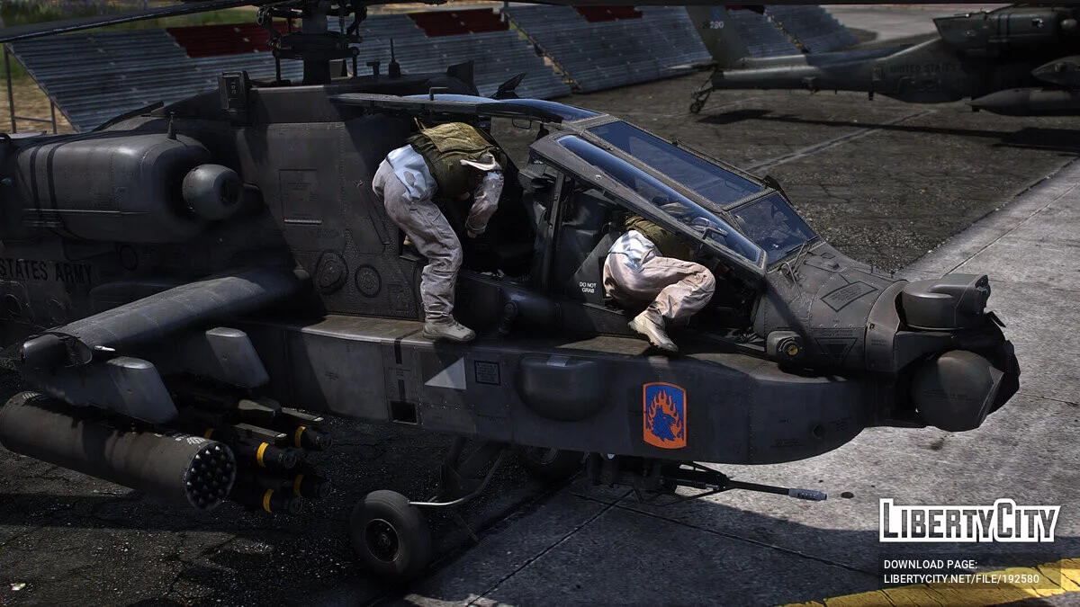 AH-64E Apache Guardian [Add-On | LODs] 1.1 / GTA 5