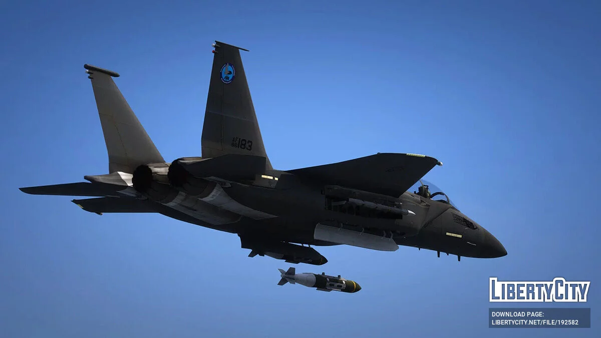 F-15 Silent Eagle [Add-On] 1.1 / GTA 5