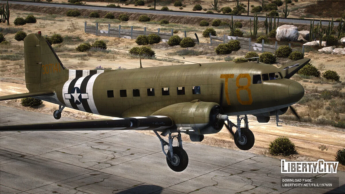 Douglas C-47 Skytrain 1.0 / GTA 5