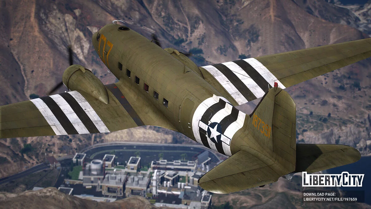 Douglas C-47 Skytrain 1.0 / GTA 5