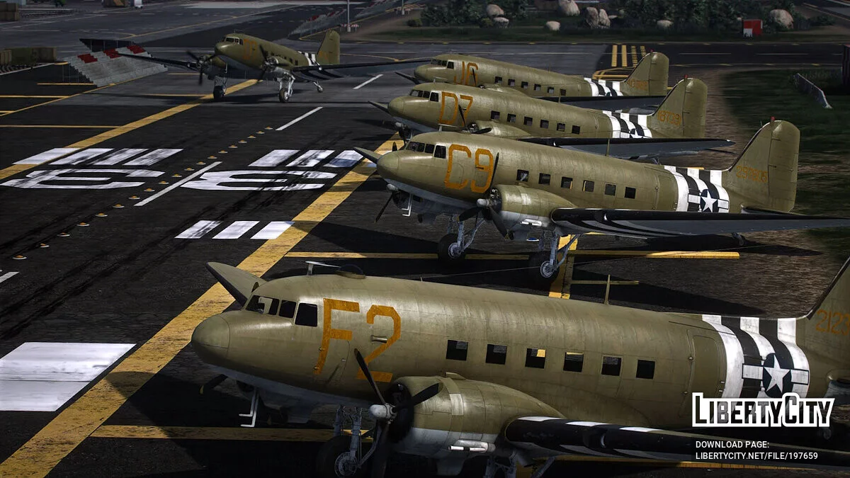 Douglas C-47 Skytrain 1.0 / GTA 5