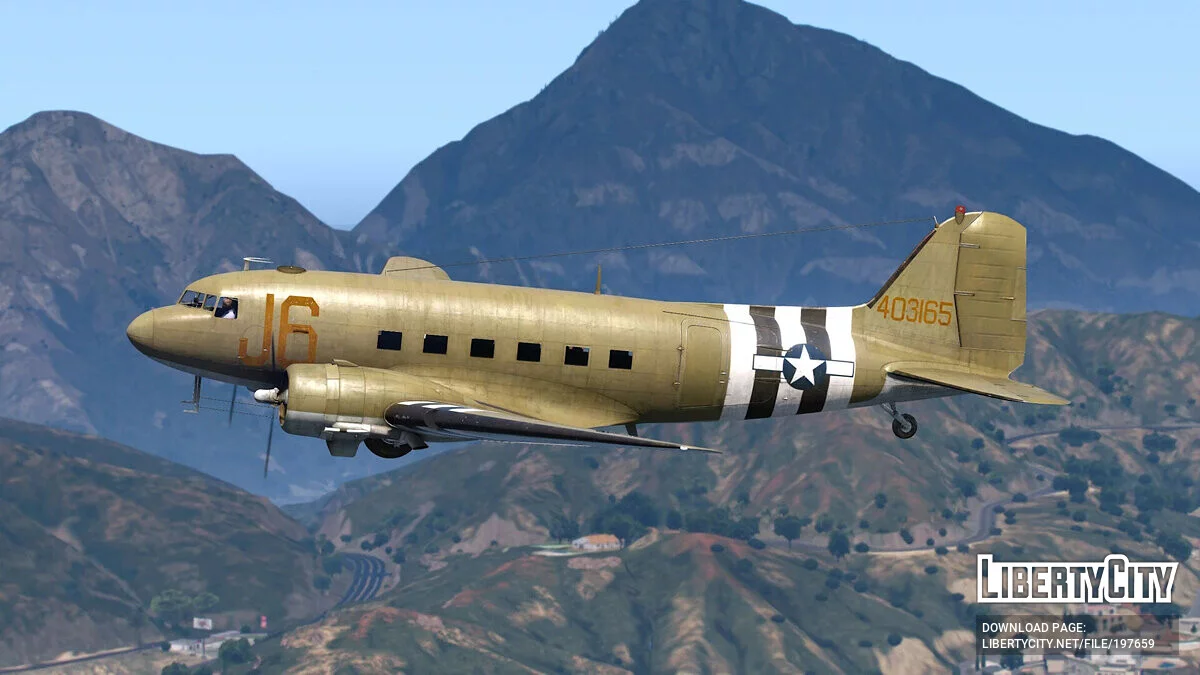 Douglas C-47 Skytrain 1.0 / GTA 5