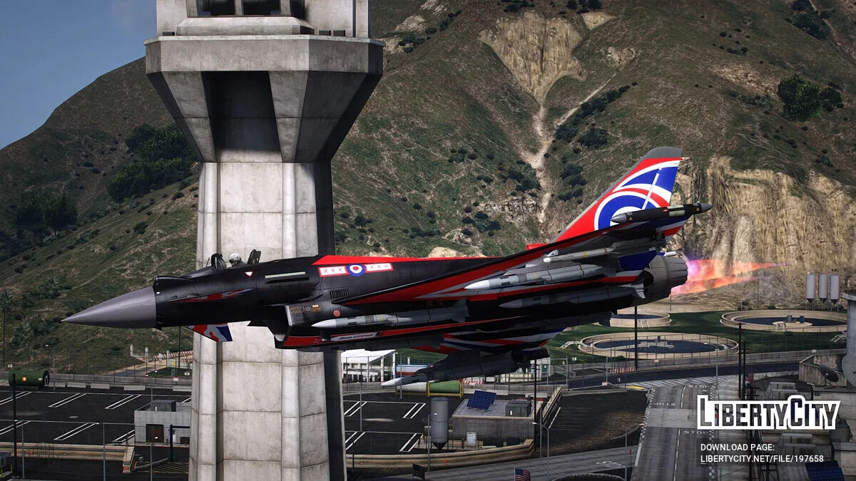 Eurofighter Typhoon FGR.4 Royal Air Force / GTA 5