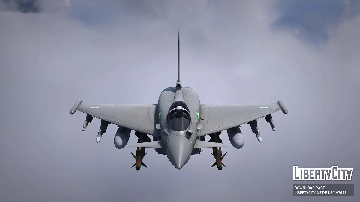 Eurofighter Typhoon FGR.4 Royal Air Force / GTA 5