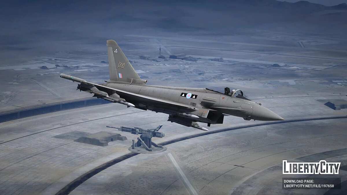Eurofighter Typhoon FGR.4 Royal Air Force / GTA 5