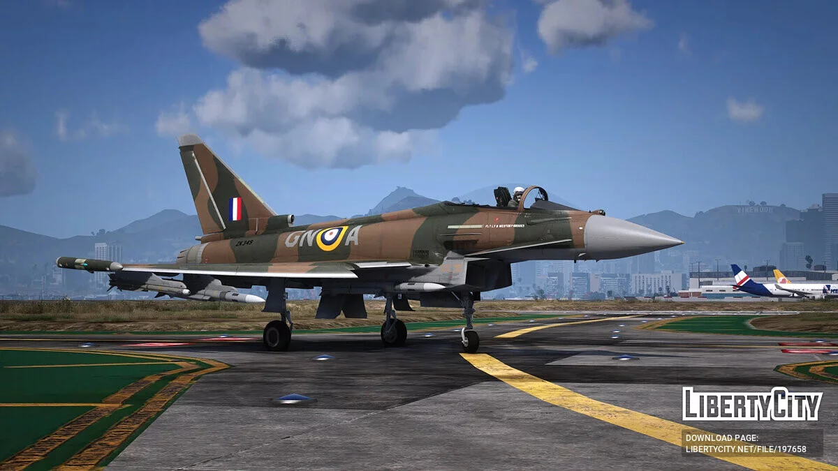 Eurofighter Typhoon FGR.4 Royal Air Force / GTA 5