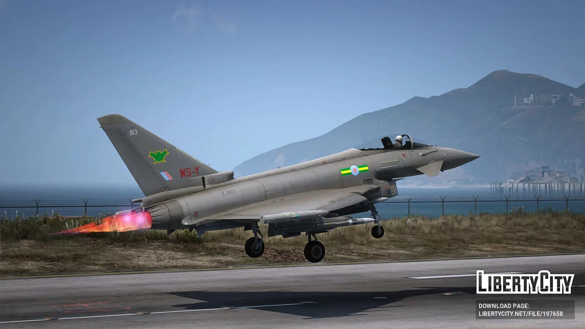 Eurofighter Typhoon FGR.4 Royal Air Force / GTA 5