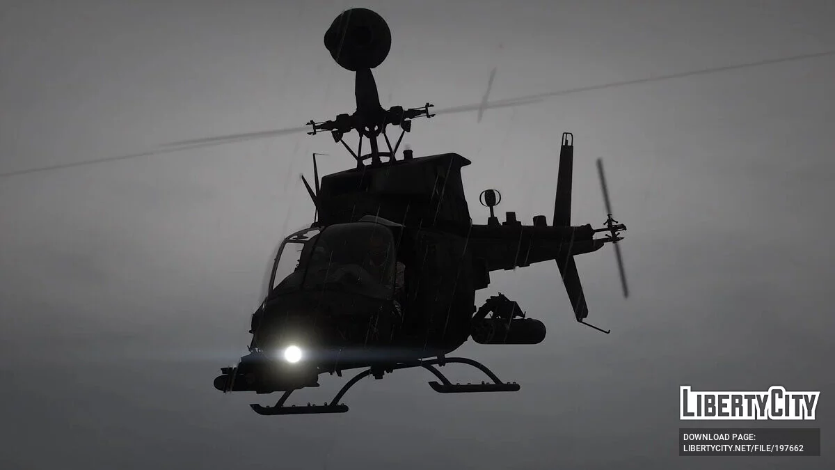 OH-58D Kiowa Warrior / GTA 5