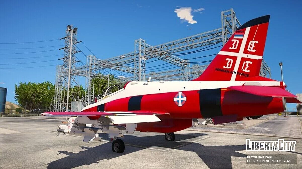 Soko G-4 Super Galeb (Serbian Army) / GTA 5