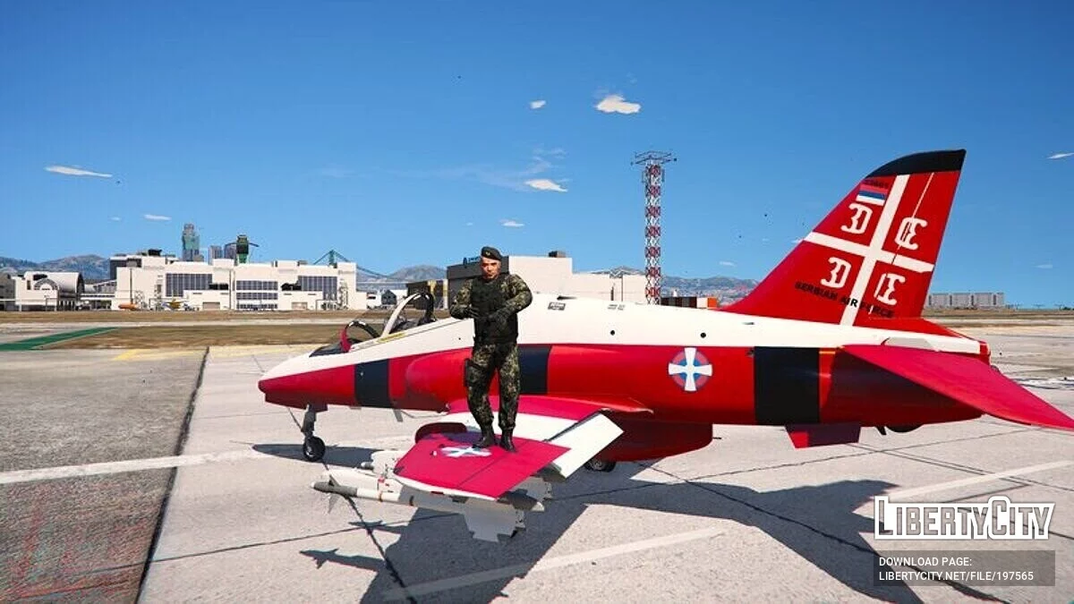 Soko G-4 Super Galeb (Serbian Army) / GTA 5
