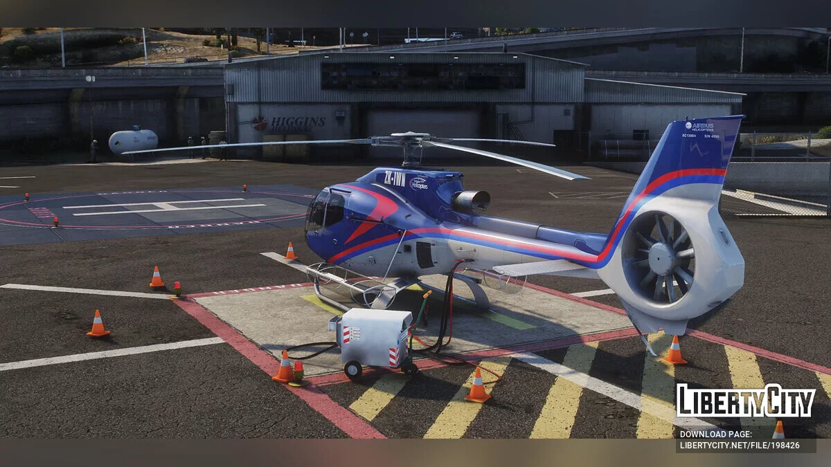 Helikopter Eksekutif Airbus Eurocopter EC-130 [Add-On] 1.0 / GTA 5