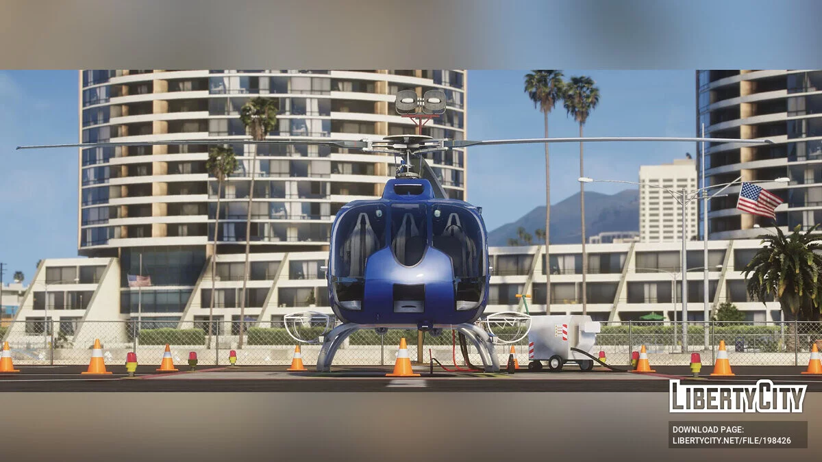 Helikopter Eksekutif Airbus Eurocopter EC-130 [Add-On] 1.0 / GTA 5