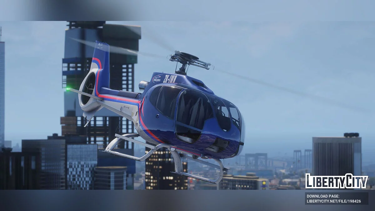 Helikopter Eksekutif Airbus Eurocopter EC-130 [Add-On] 1.0 / GTA 5