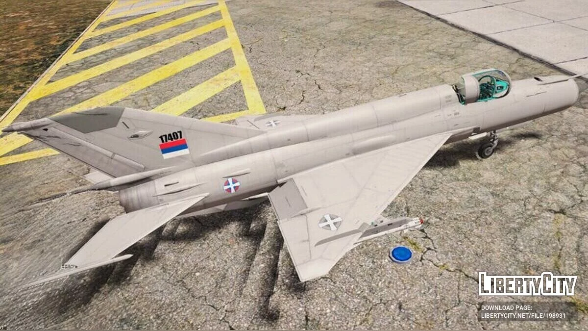 MiG 21 - Armée de Serbie / GTA 5