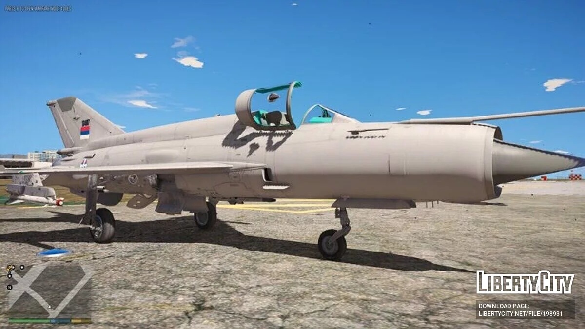 MiG 21 - Armée de Serbie / GTA 5