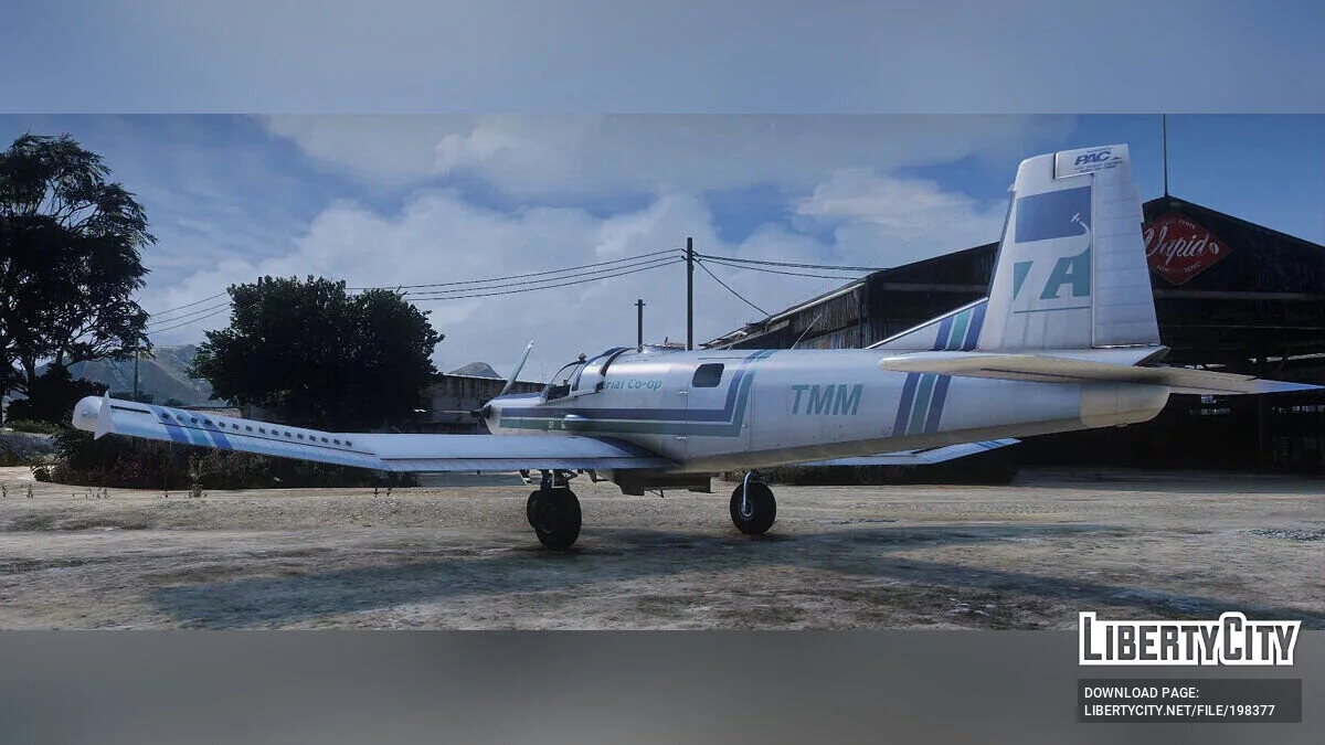 Pacific Aerospace Cresco Cropdusting Airplane 1.0 / جي تي أي 5