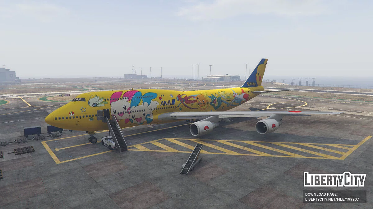 Boeing 747-400D (Addon | FiveM | Sounds) / GTA 5