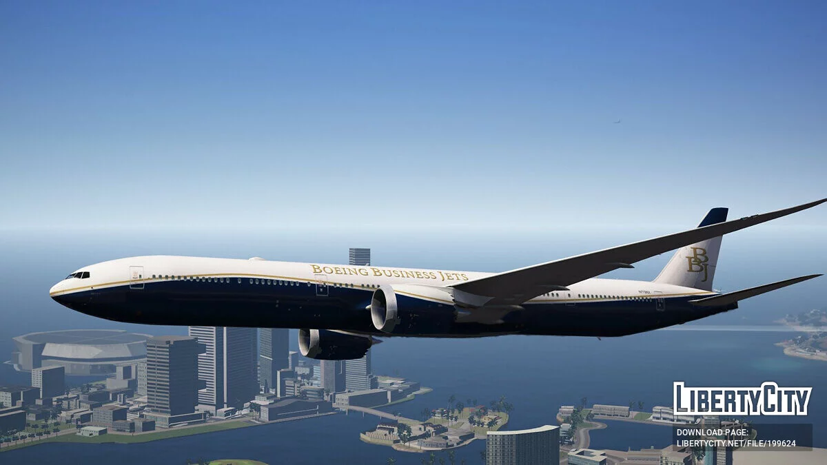 Boeing 777-9X [Add-On | Пасажирський салон з 16 місцями] 1.0 / GTA 5
