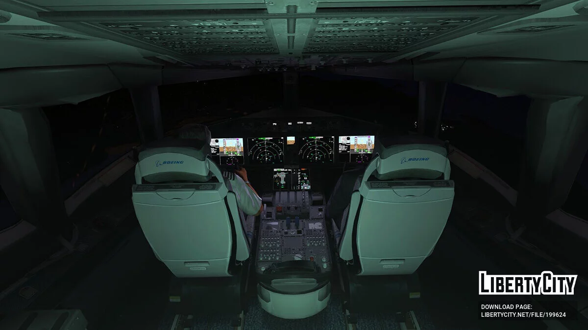 Boeing 777-9X [Complemento | Cabine de passageiros com 16 assentos] 1.0 / GTA 5